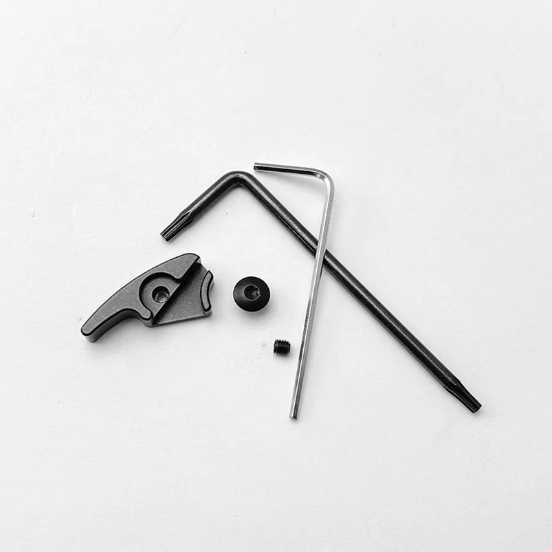 3Set Alat Sekrup Kancing Jempol Kwik Kustom Aloi Aluminium untuk Paramiliter Spyderc 2 Para 3 C81 C223 C10 C11 Yojimbo2 Ringan