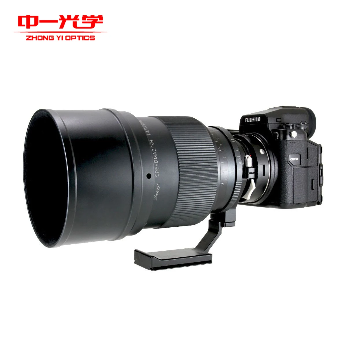 Zhongyi 135mm F1.4 Full Medium Format Lens Large Aperture For Fuji GFX Sony E/A Canon EF/RF Nikon F/Z Pentax K Micro SLR Camera