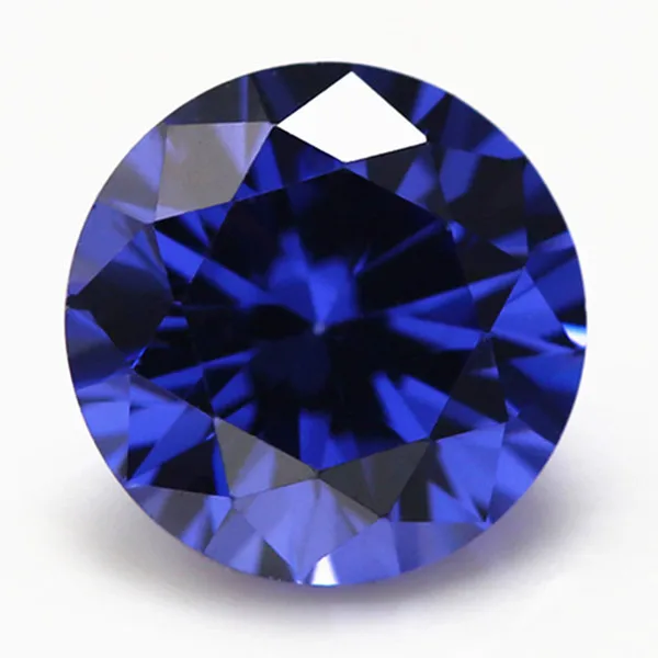 Unheated 3.70 Cts Natural Mined 9mm Sri-Lanka Blue Sapphire Round Cut VVS Gem