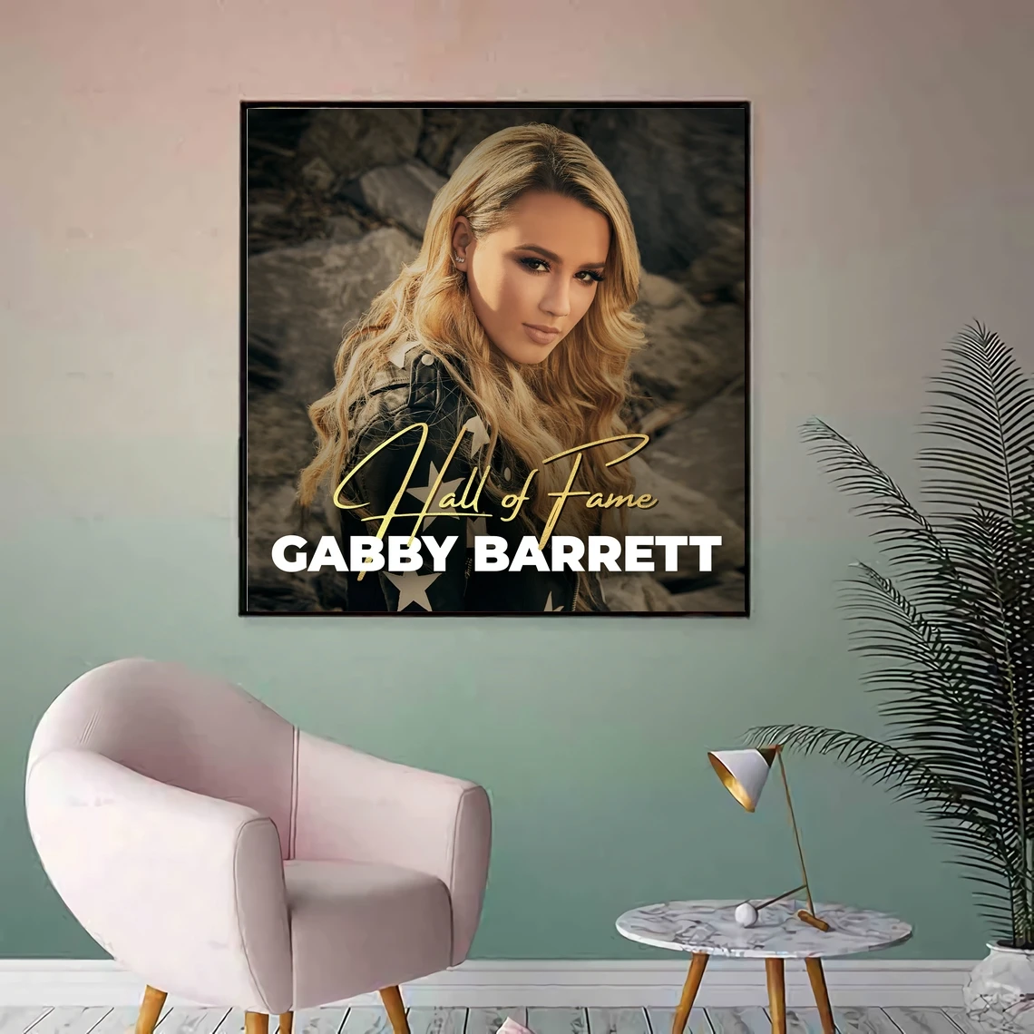 Gabby Barrett Music Album Cover Poster Canvas Print Rap Hip Hop Music Star Singer Wall Painting Decoration