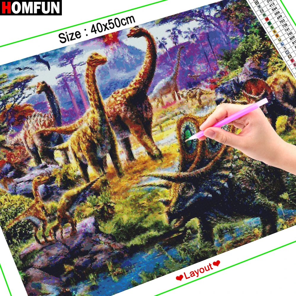 HOMFUN 5D DIY Diamond Painting \