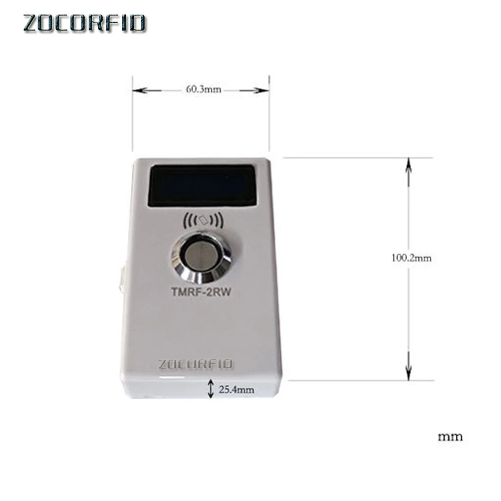 TM iButton – programmateur DS1990A, duplicateur, copieur, lecteur RFID 125Khz, graveur + 5 pièces de jeton de clé RW1990 EM4305 t5577