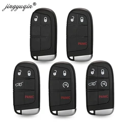 Jinyuqin 2/3/4/5BTN Car Smart Key Case Shell per Jeep Grand Cherokee Dodge Ram 1500 caricabatterie da viaggio Challenger Durango Chrysler