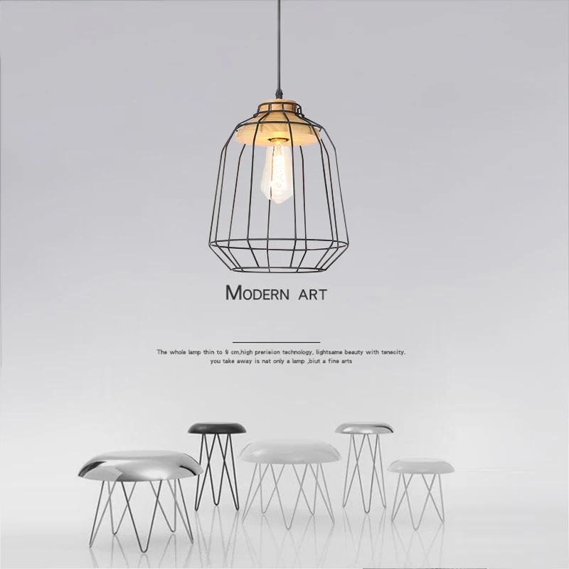 

Indoor Pendant Light Iron Mesh Shape For Hotel Dining Table For Bedroom Living Study Room Lighting Decoration Warm Home Lamps