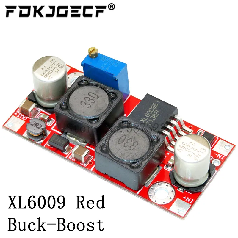 XL6009 4A Boost Converter Step Up Adjustable 15W 5-32V to 5-50V DC-DC Power Supply Module High Performance Low Ripple