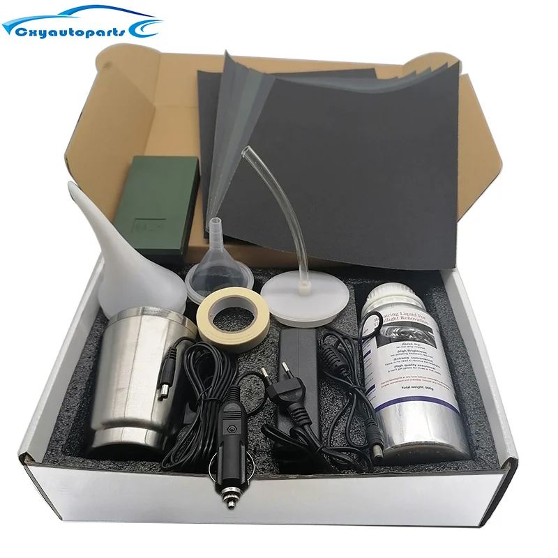 Car Headlight Polish Kit 800g Car Glass renovation Non-Scratch Refurbishmen repair Hydrophobic headlight restoration kit