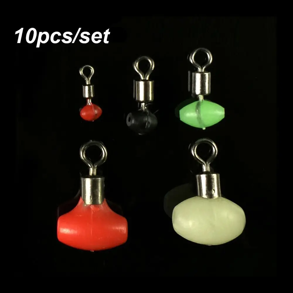 

10pcs/bag New Line Rigs Durable Tackle Accessories Running Ledger Zig Pulley Clip Slider Beads Fishing Swivels connect