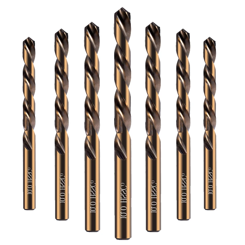 XUHAN Hochwertiger 1,0-13mm Kobaltbeschichteter Spiralbohrer-Satz HSS M35 Gewehrbohrer für Holz/Metall Lochschneider Elektrowerkzeuge – Detail 4
