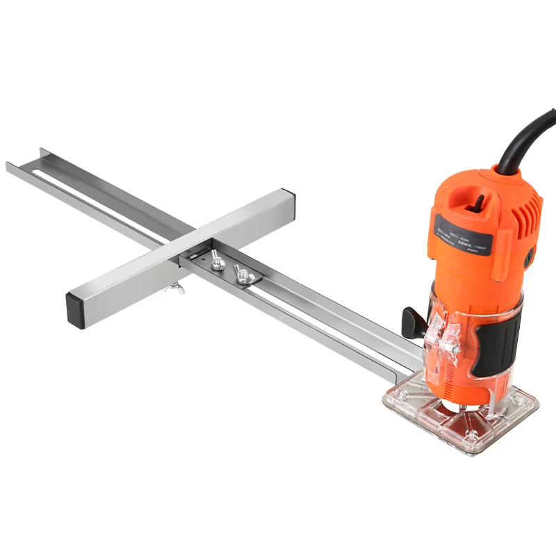 2025 Per Trimmer Macchina Guida per bordi Posizionamento Tagliere Strumento Apri foro Lavorazione del legno Router Cerchio Fresatura Scanalatura Strumento