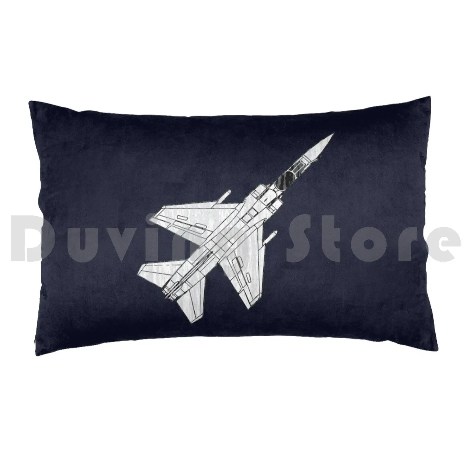 Mirage F 1 Fighter Plane Pillow Case Printed 50x75 Mirage F 1 Fighter Plane French Air Force