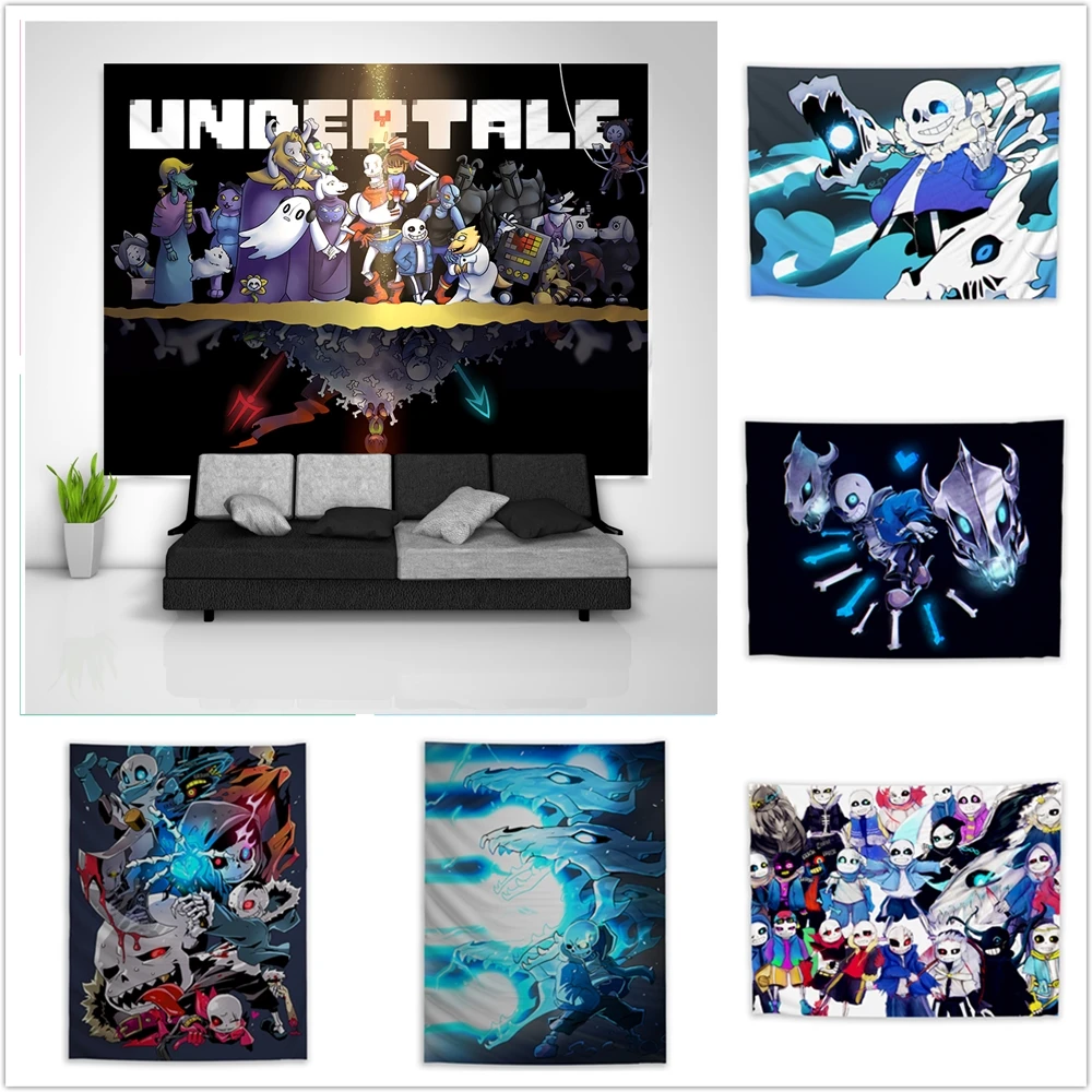 Japan Animation Cartoon Posters Decor Wall Pictures Undertale Canvas Painting for Bedroom Home Decor Wall Art Prints No Frame