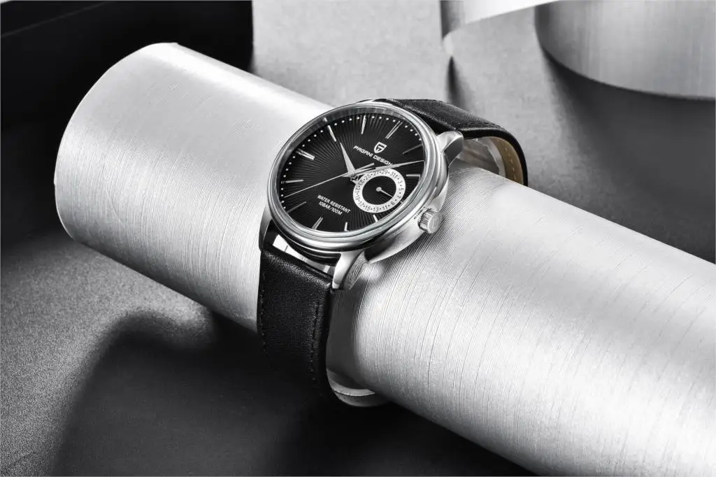 Original PAGANI DESIGN 1654 Modische Casual Sportuhr Herren Militäruhr Edelstahl Wasserdichte Quarzuhr Reloj Hombre – Detail 12
