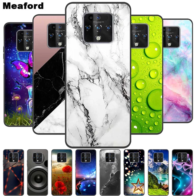 For Tecno Camon 16 Pro Case Marble Soft Silicone Back Case for Tecno Camon 16 Premier Phone Cover Camon 16S 16Pro Coque Funda