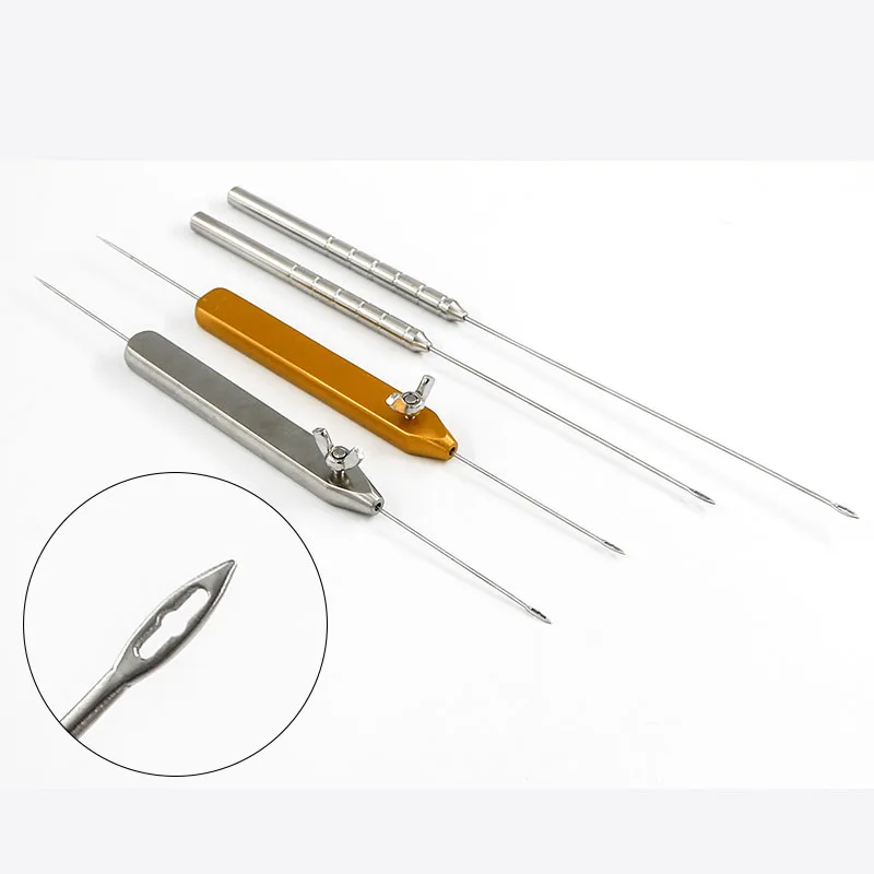 Tiangong face big V-line carving embedding beauty plastic puncture needle detachable puncture needle thread carving guide needle