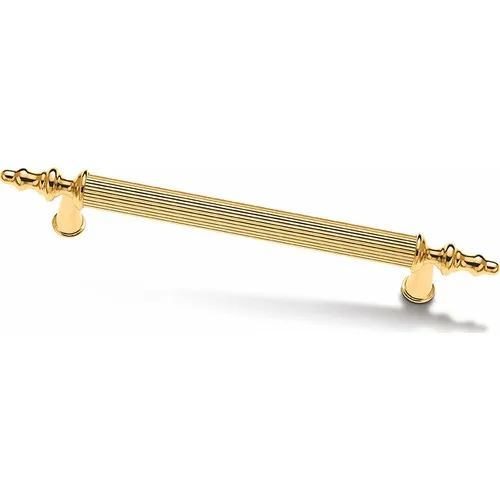 Demaks Columbine Gold Luxury Furniture Cabinet Drawer Handle 96 mm