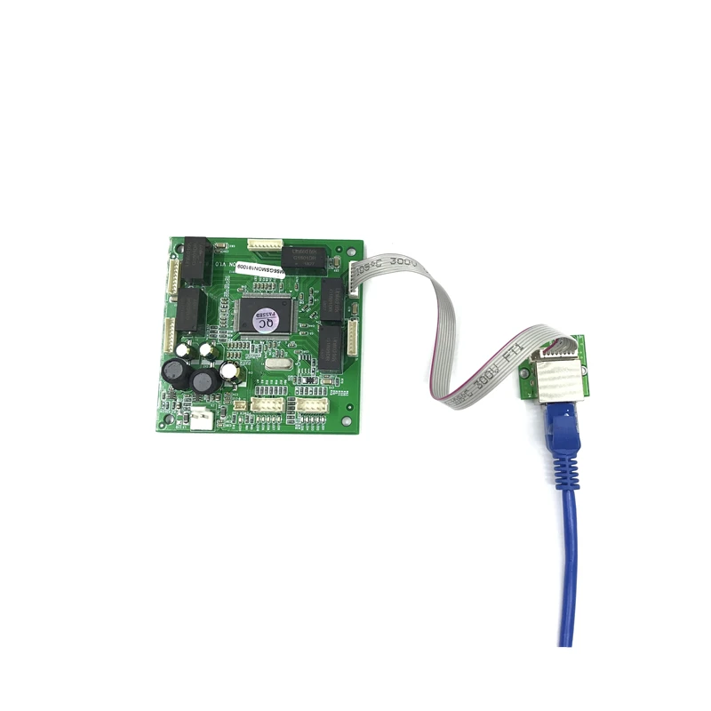 Ethernet Switch Module 10/100/1000Mbps 4/5/6 Poort Pcba Board Oem Auto-Sensing Poorten pcba Board Oem Moederbord