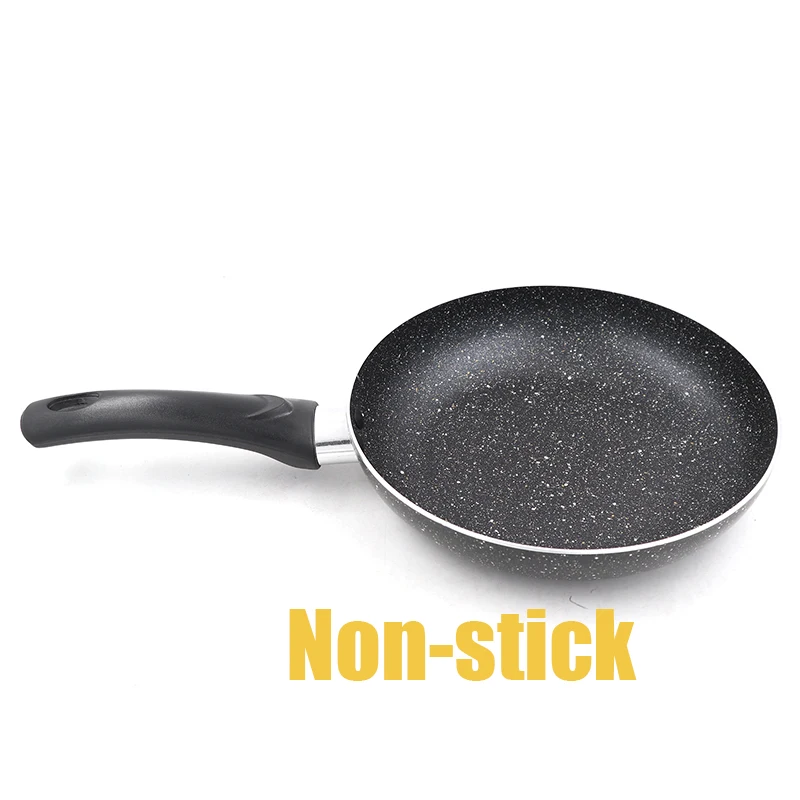 Master Star Classic Black Granite Coating Frying Pan Non-stick Fast Heat Fry Pan Gas Cooker Skillet Pans Cookware