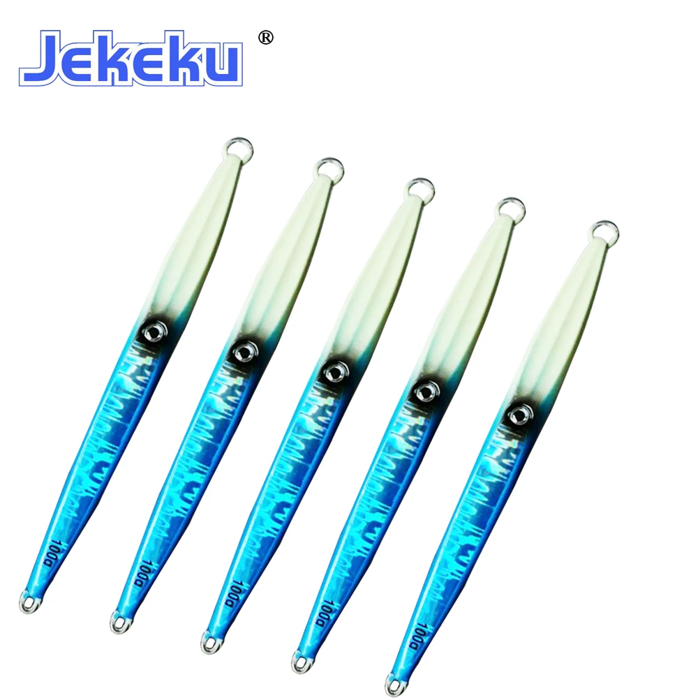 Metal Jig Squid para pesca en salwater JEKEKU New – Vástago largo - imagen 2