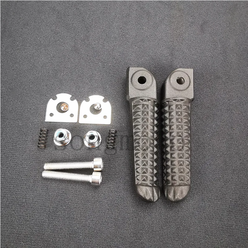 Motorcycle Front Rear Footrest Foot Pegs Bracket Set For Yamaha YZF R1 YZF-R1 R1S R1M 2015 2016 2017 2018