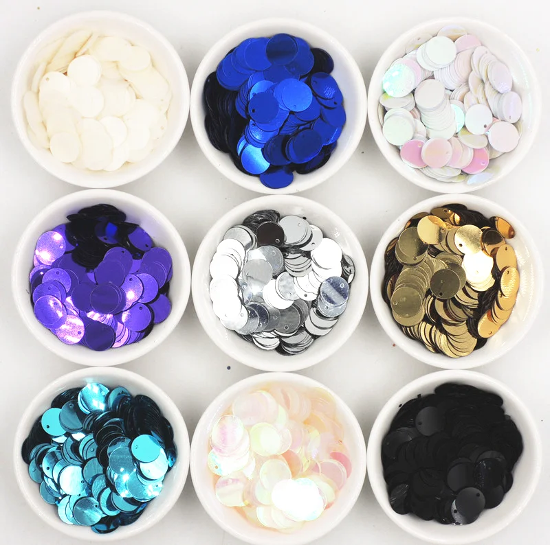 10g/Lot 12mm Sequins Flat Round Laser Sequin PVC Paillettes Sewing Wedding Craft DIY Handmade Garments Lentejuelas Accessories