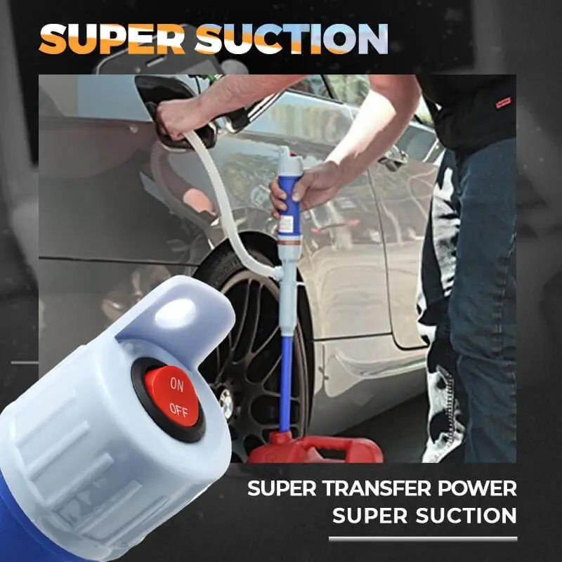 Portable Handheld Electric/Manual Oil Pump Siphon Liquid Transfer Water Gas Fuel Pump For Pumping Diesel Gasoline Dropshipping