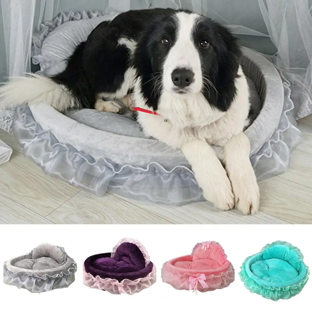 Practical  Fashion Decorative Warm Dog Bed Nest Portable Pets House Eye-catching   for Bedroom