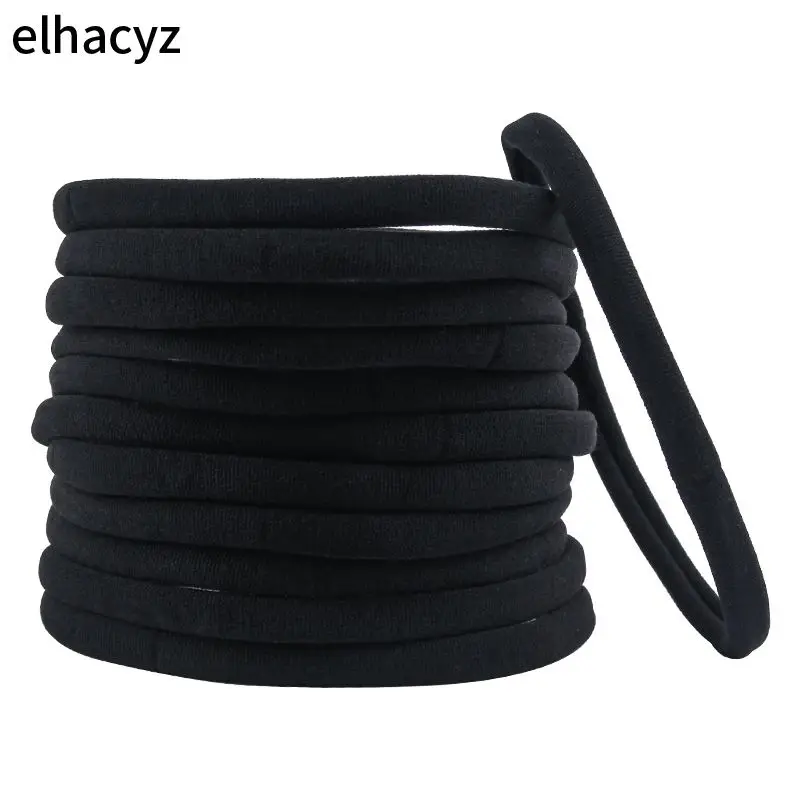 20Pcs/Lot Chic Hot-sale Super Nylon Elastic Solid Headband For Kids DIY Hair Accessories Fashion Head Wear Children Hair Band