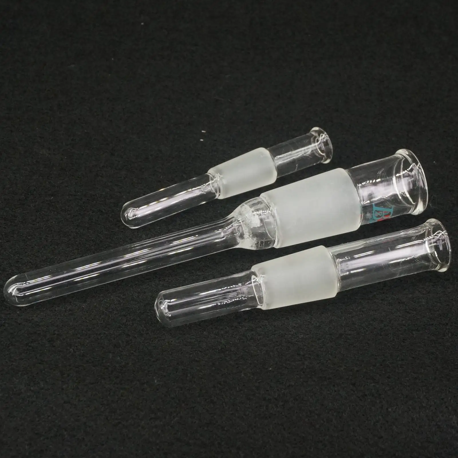 Ground Mouth #14 #19 #24 Joint Length 40mm 100mm Borosilicate Glass Thermometer Adapter Lower Tube Lab