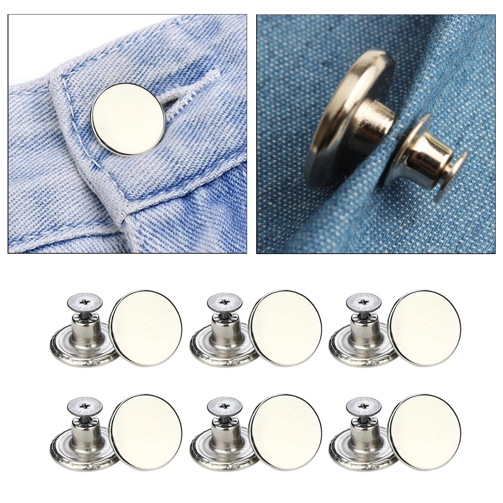 O Que São Botões de Pressão Metálicos para Calças? Minha Experiência com os 12 Peças de 17 mm