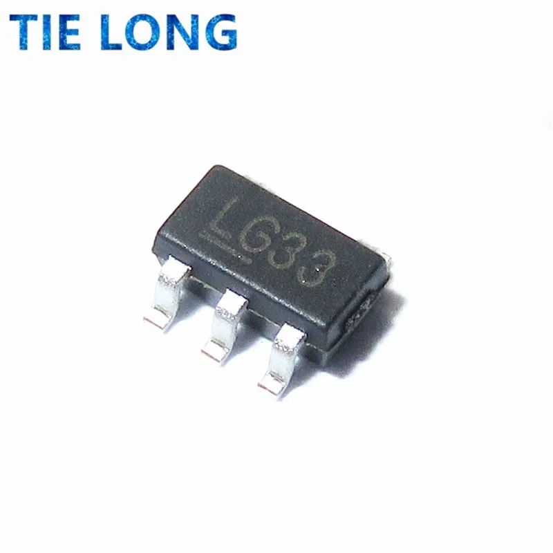 20pcs/lot MIC5219-3.3YM5 SOT23-5 MIC5219 LG33 Output LDO Regulator In Stock