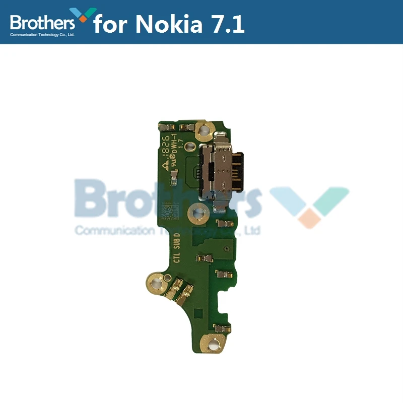 Type-C Charge For Nokia 7.1 USB Charging Dock Flex Cable for TA-1100 TA-1097 TA-1085 TA-1095 TA-1096 Charger Port Phone Parts