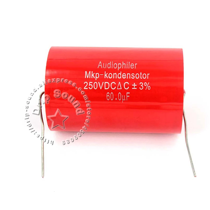 2 قطعة 250 فولت 30 فائق التوهج-200 فائق التوهج المتكلم مقسم التردد مكبر للصوت كروس تصفية غشاء مادة البولي بروبلين غير القطبية مكثف