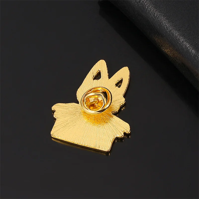 Animal Crossing Villager Raymond Hard Enamel Pin Cartoon Men and Women Trend Handsome Box Glasses Black Cat Medal Brooch