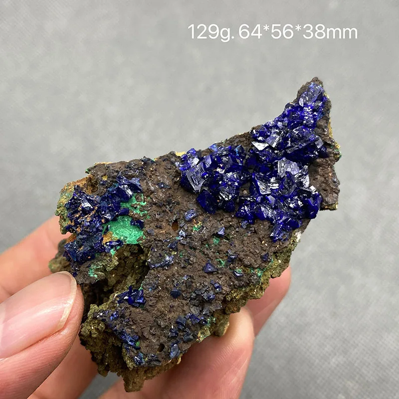 

100% Natural beautiful Azurite and Malachite symbiotic mineral specimen crystal Stones and crystals Healing crystal