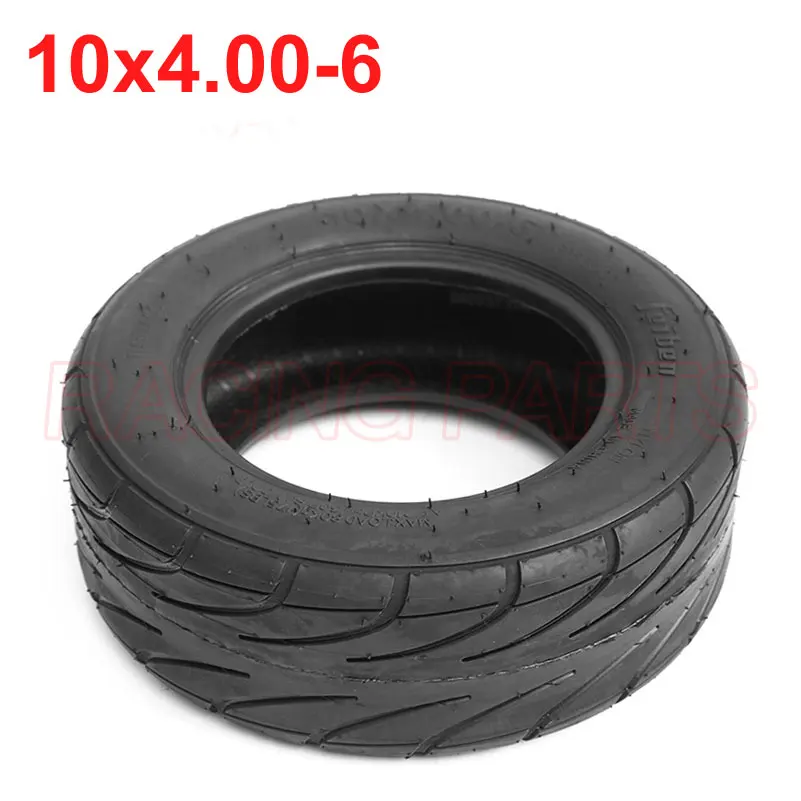 10x4.00-6 Vacuum Tire 10 Inch Tubeless Wanda Tyre for Electric Scooter Parts