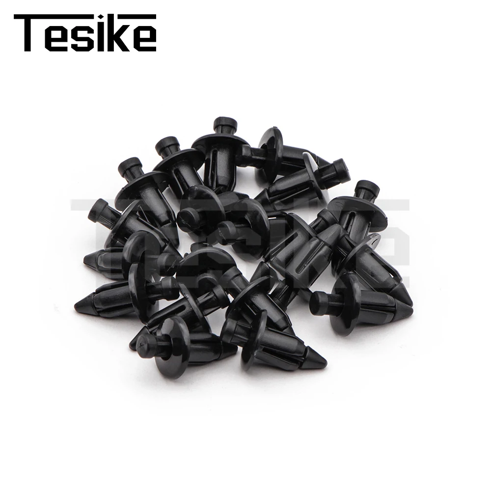 Car Clips Push Retainer Pin Fastener Panel Fairing Rivet Expand Accessories 6mm for Suzuki Yamaha Honda bmw