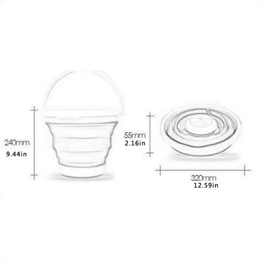 Folding Washing Machine Ultrasonic Turbo Mini Washing Machine Mini Socks And Panties Cleaning Artifact Portable Washing Machine