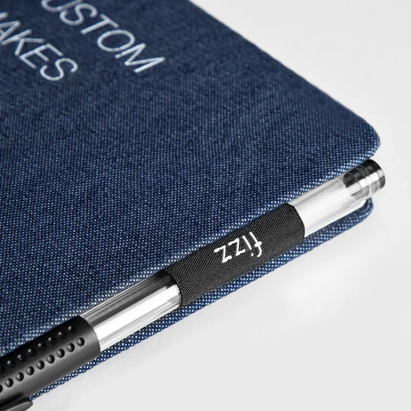 Kinbor A5 Laptop Denim Dây Dày Cứng Này Ngang Sinh Viên Đại Học Dây Đeo Nhỏ Đơn Giản Tươi