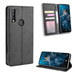For Oukitel C17 Case For Oukitel C17 Pro Luxury PU Leather Wallet Magnetic Adsorption Case For Oukitel C17 C17Pro Phone Bags