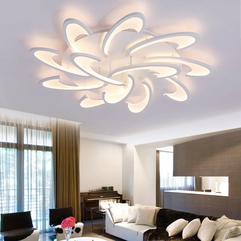 

2019 NEW LED Ceiling Light Round LED Light For Livingroom Bedroom Restaurant Ceiling Lamp With Dimmable 2.4G RF Remote Control