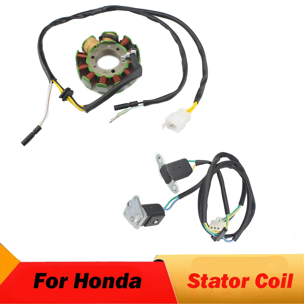 

For Honda CB125T CB125TP 1982-1993 31120-KC1-702 31120-KC1-004 Motorcycle Generator Magneto Stator Coil