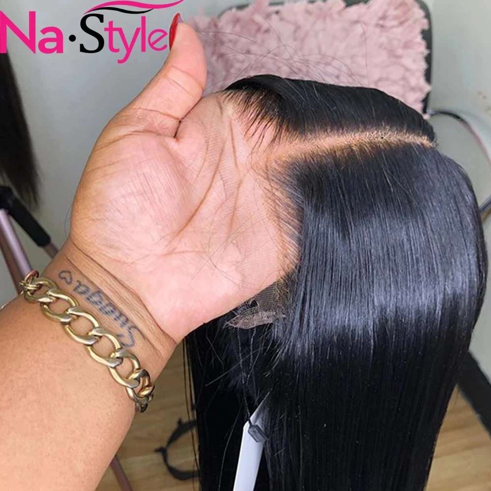 

13x6 HD FullLace Front Wigs Human hair 13x4 HD Lace Brazilian hair Straight Invisible Swiss Lace Melt Skins Pre Plucked Glueless