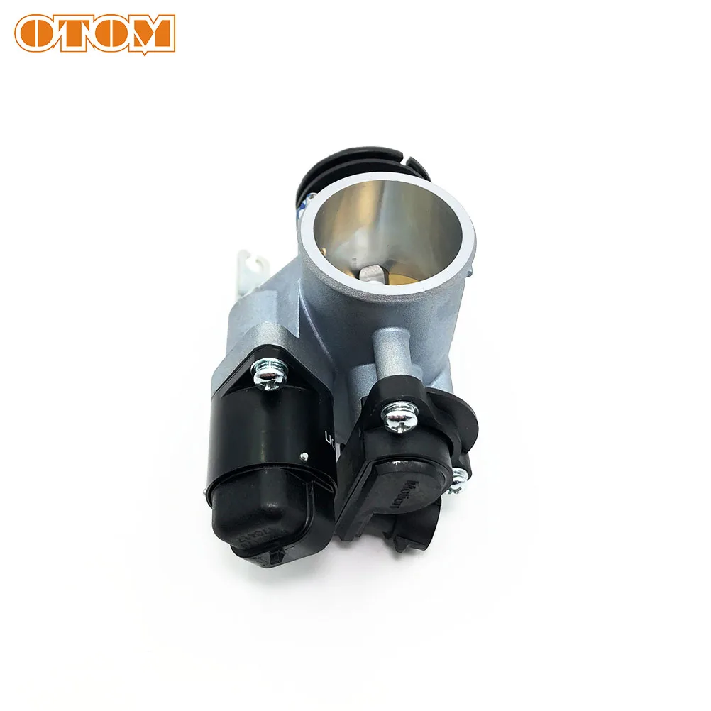 OTOM Motorcycle Throttle Valve Body Aluminum For SHINERAY Retro 400 440 Engine EFI Electronic Fuel Injection Kit High Performanc