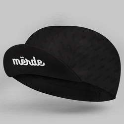 New Merde Cycling Cap Black Bike Hat One Size Fits Most Can Customize