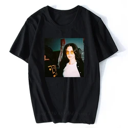 Lana Del Rey Letter Print Casual Funny Shirt for Men White Top High Quality O-Neck Men/Woman Summer Plus Size Vintage T Shirt