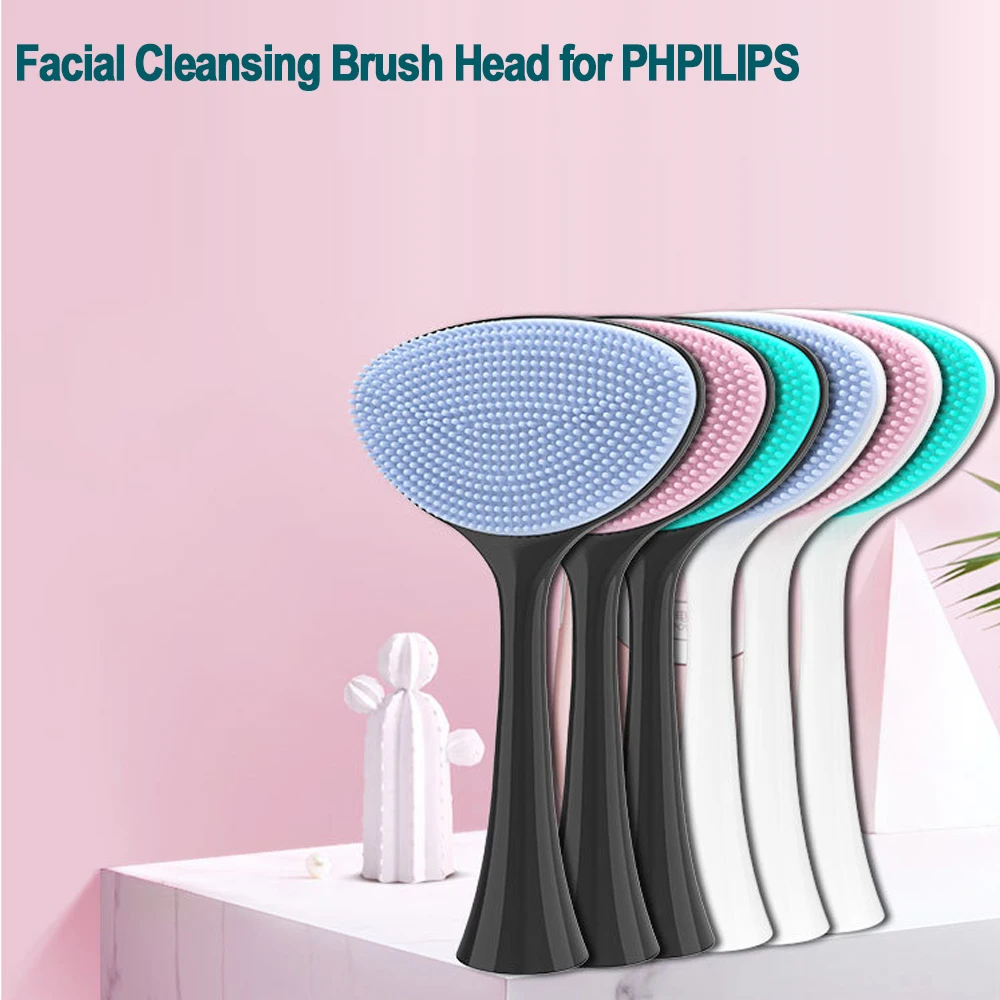 

Силиконовая щетка-массажер для чистки лица, подходит для Philips Sonicare Электрическая Ручка зубной щетки, подходит для HX