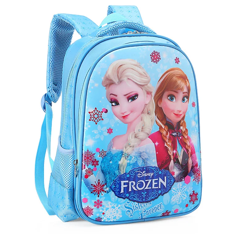 frozen backpack Elsa Anna Snow Queen cute Backpacks kids School Bag Breathable backpack girls gift