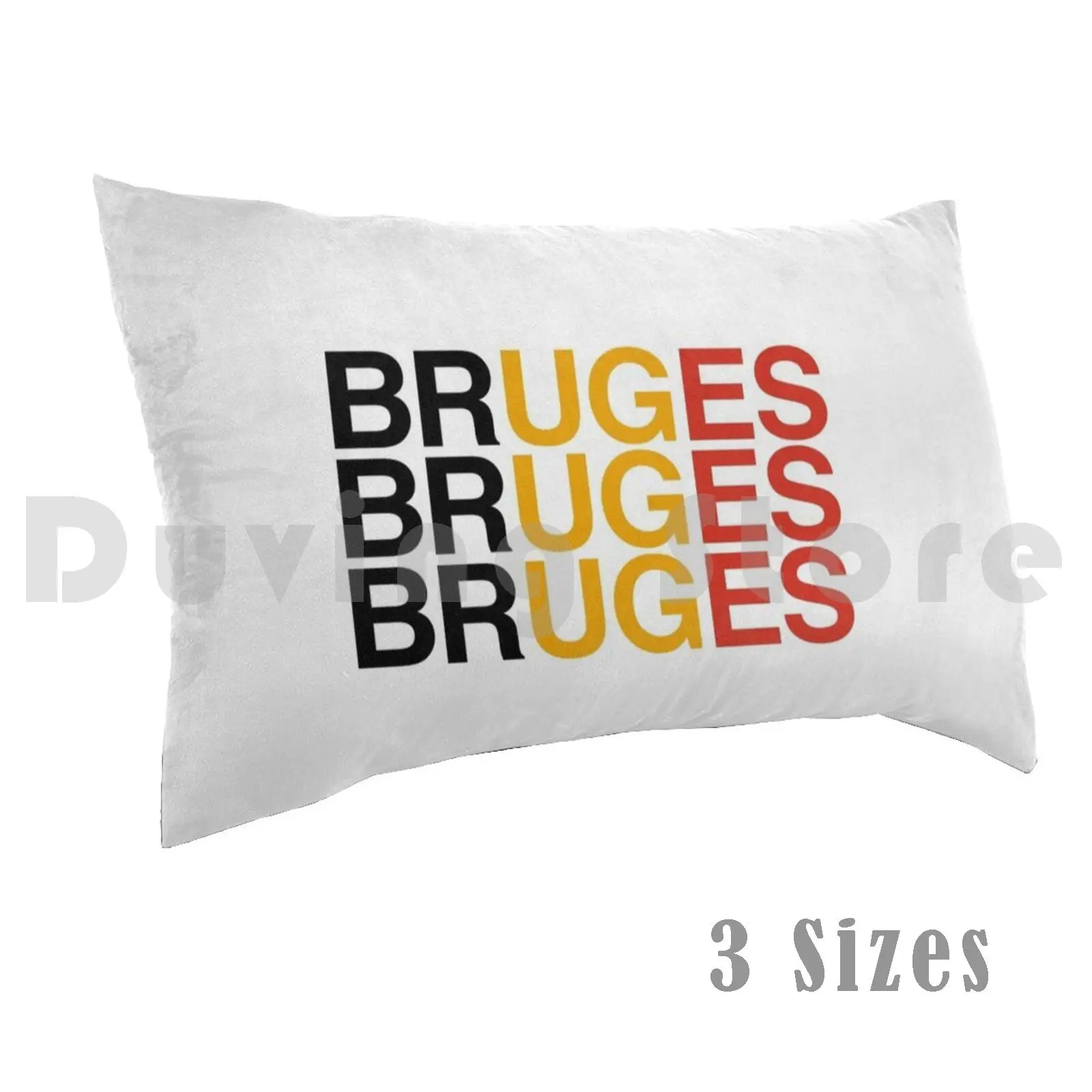 Bruges Belgian FlagPillow case Belgie Belgium Belgien Belge Belgish Belgique Bruges Flag Flags