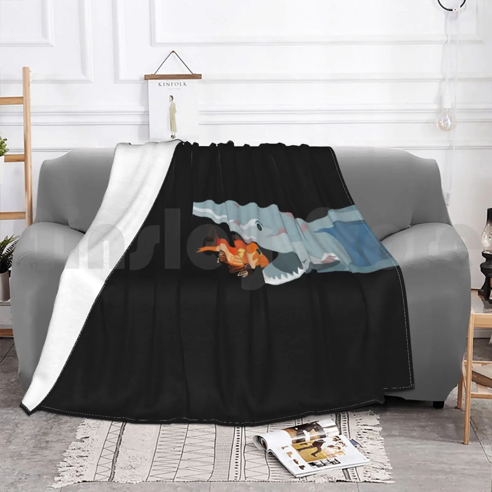 Blanket Goblin Shark 2460 Shark Ocean Goblin Shark Fish image 4