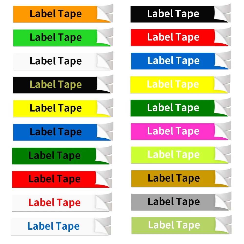 GREENCYCLE-fita de etiqueta compatível para Brother, P-Touch Label Maker, TZ, TZE 131, 231, 431, 531, 631, 731, 6mm, 9mm, 12mm, 1pc